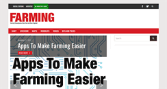 Desktop Screenshot of farmingmagazine.com